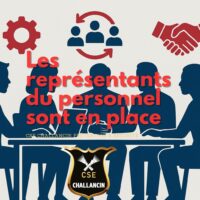 Vos nouveaux représentants du personnel sont en place !