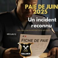 Paie de juin 2025 : un incident reconnu