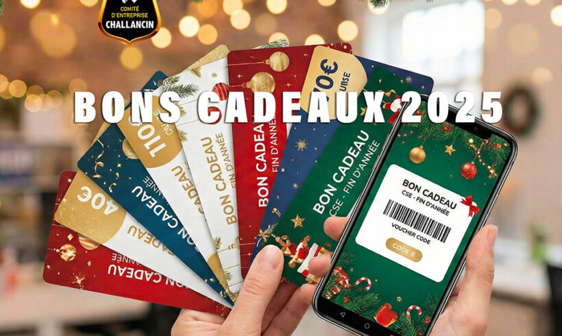 Bons cadeaux de fin d’année