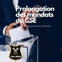 Prolongation des mandats du CSE