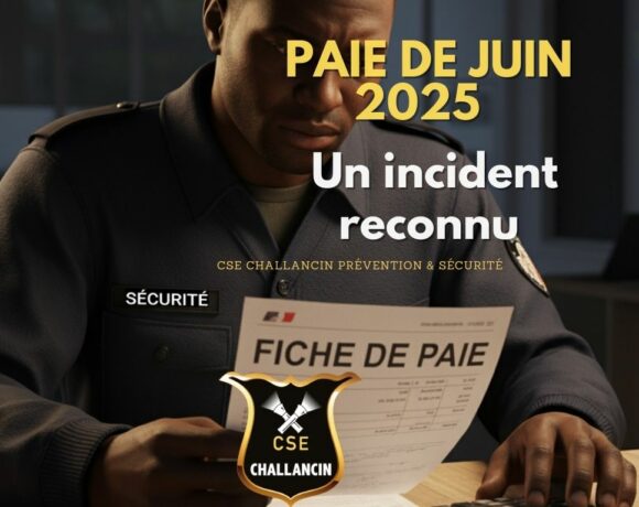 Paie de juin 2025 : un incident reconnu