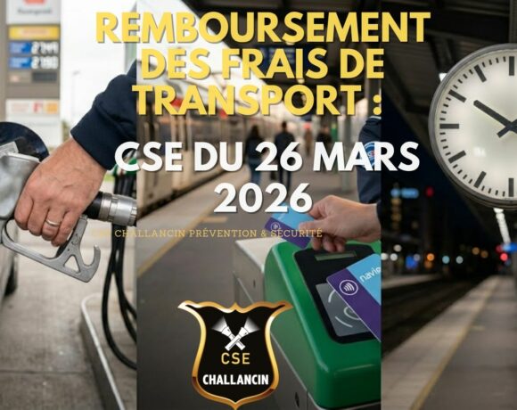 Remboursement des frais de transport